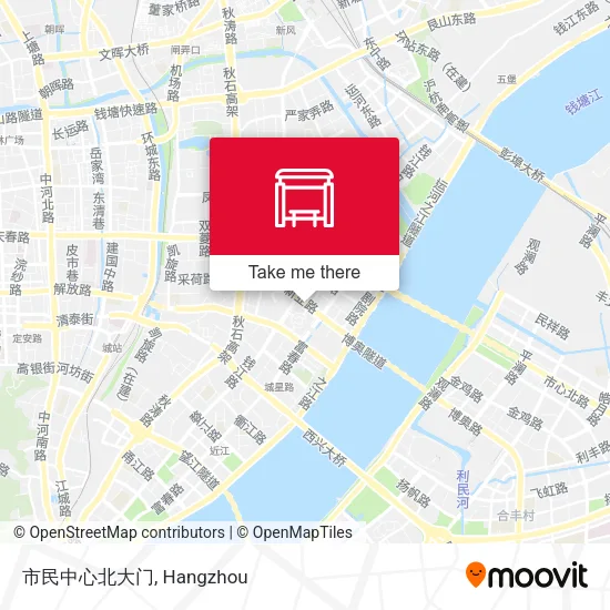 市民中心北大门 map