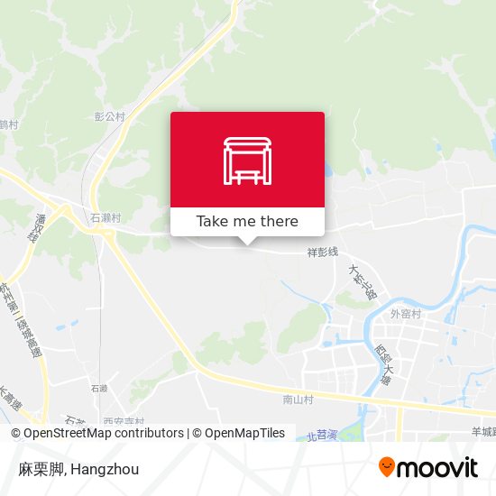 麻栗脚 map