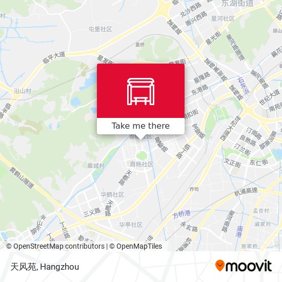 天风苑 map