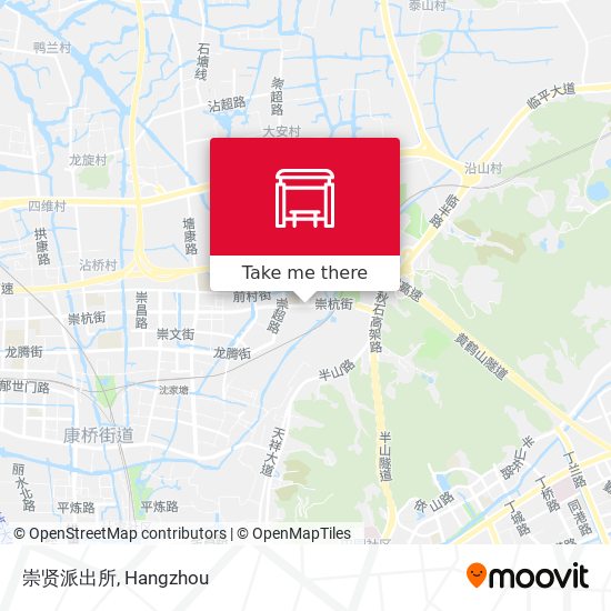 崇贤派出所 map