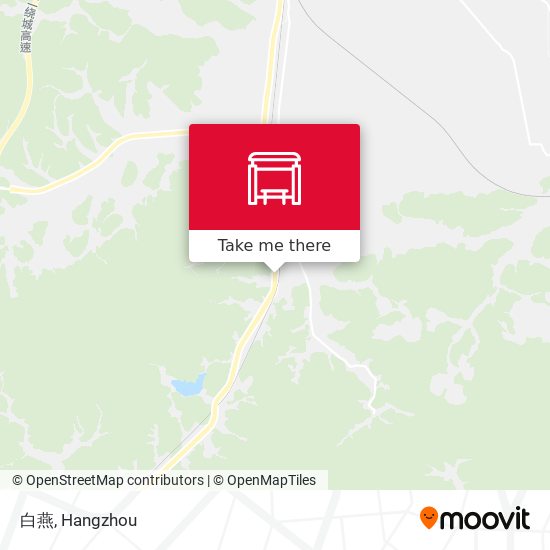 白燕 map