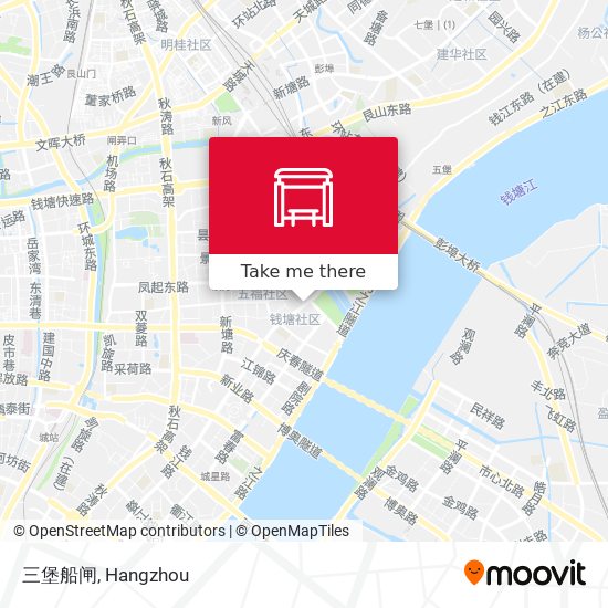 三堡船闸 map