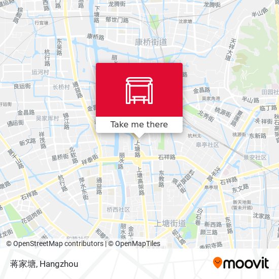 蒋家塘 map