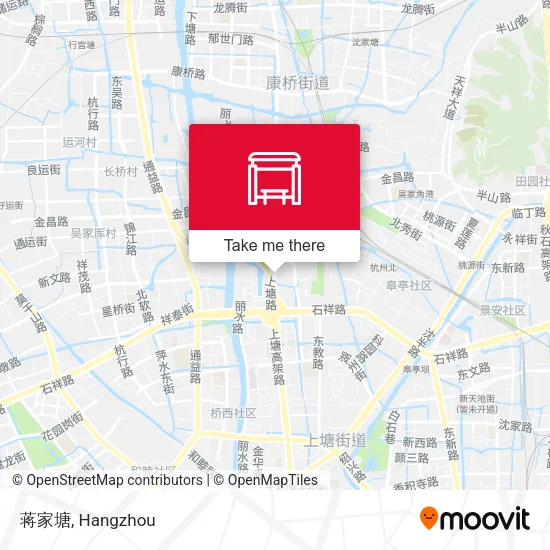 蒋家塘 map
