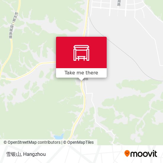 雪银山 map