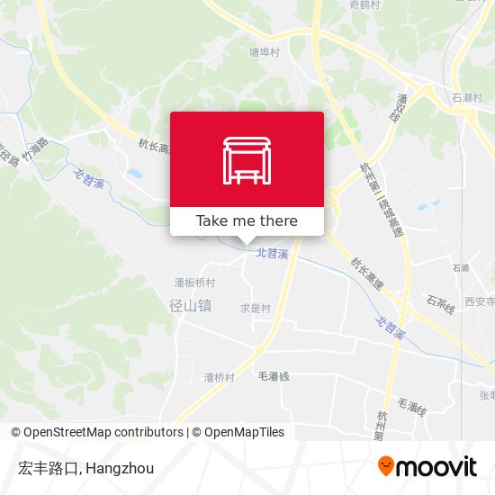 宏丰路口 map