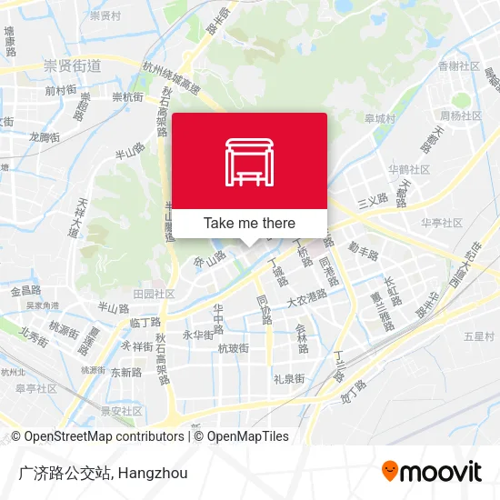 广济路公交站 map