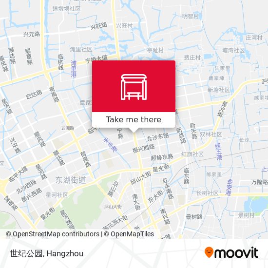 世纪公园 map