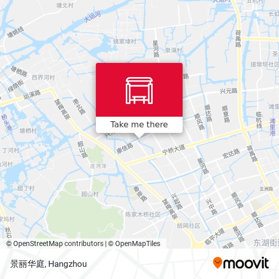 景丽华庭 map