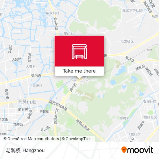 老鸦桥 map
