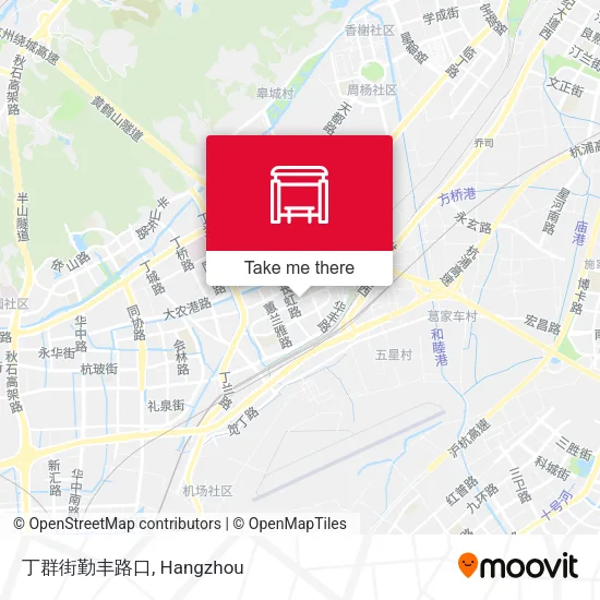 丁群街勤丰路口 map