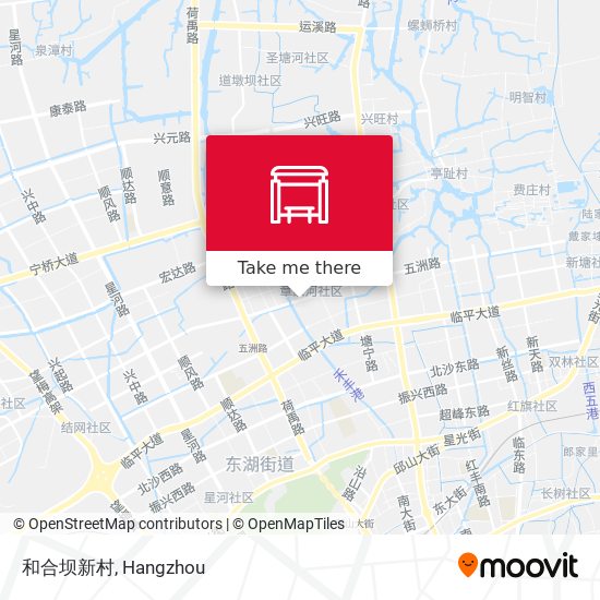 和合坝新村 map