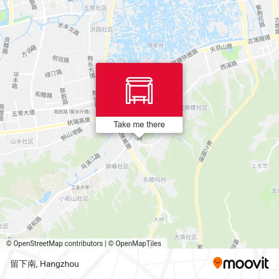 留下南 map