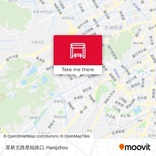 星桥北路星灿路口 map