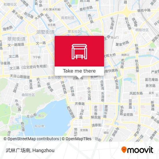 武林广场南 map