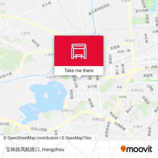 宝林路禹航路口 map