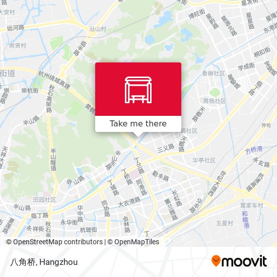 八角桥 map