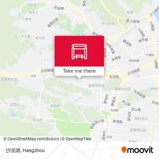 沙泥塘 map