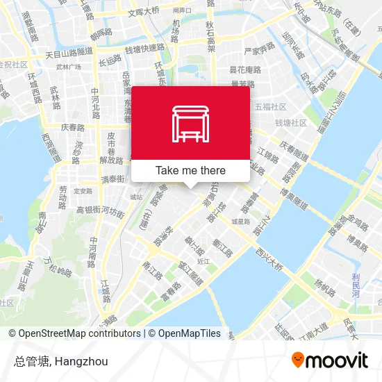 总管塘 map