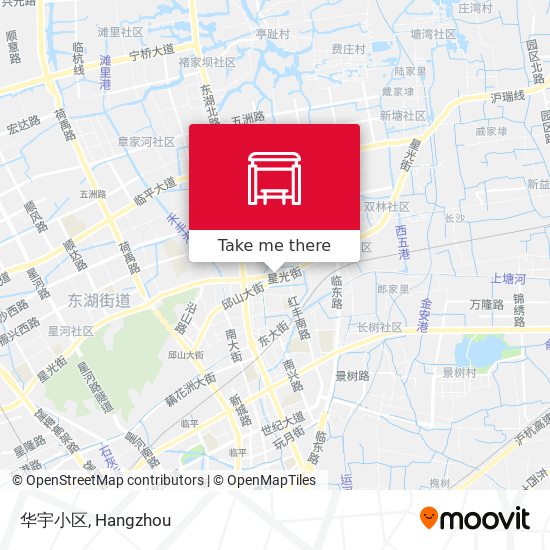 华宇小区 map