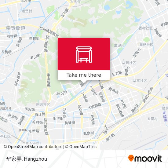 华家弄 map