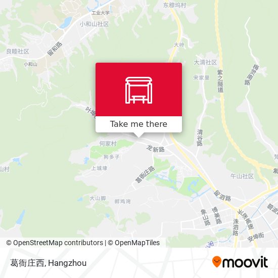 葛衙庄西 map