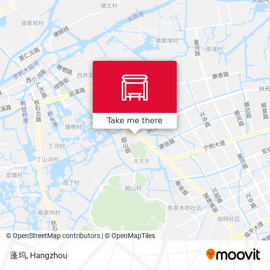 蓬坞 map