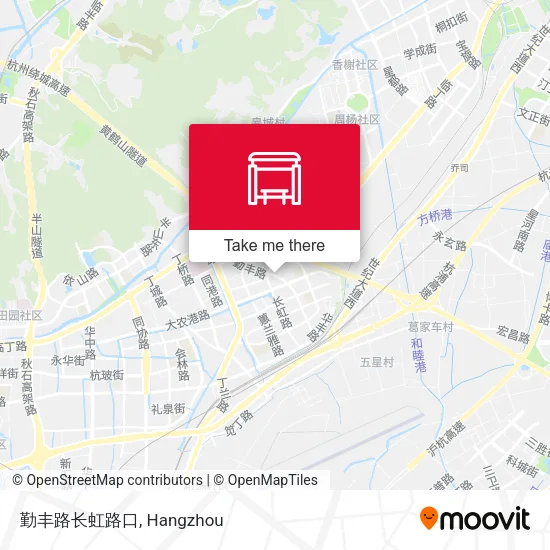 勤丰路长虹路口 map