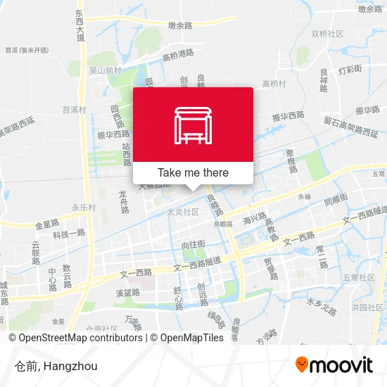 仓前 map