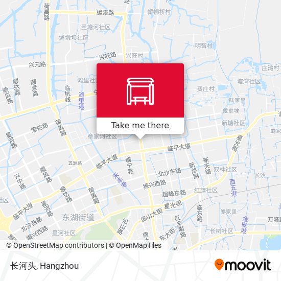 长河头 map