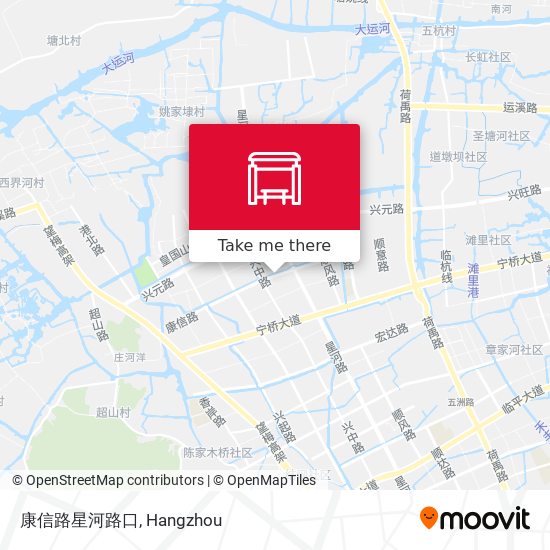 康信路星河路口 map
