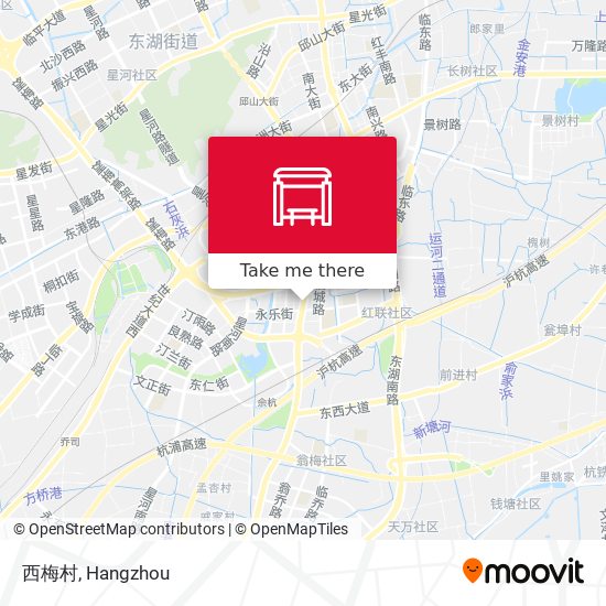 西梅村 map