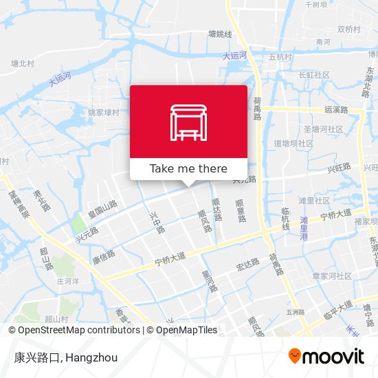 康兴路口 map