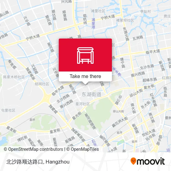 北沙路顺达路口 map