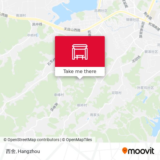 西舍 map