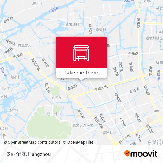 景丽华庭 map