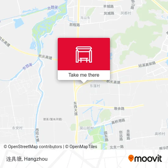 连具塘 map