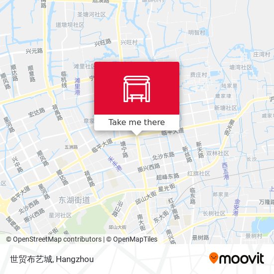 世贸布艺城 map