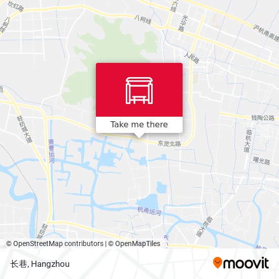 长巷 map