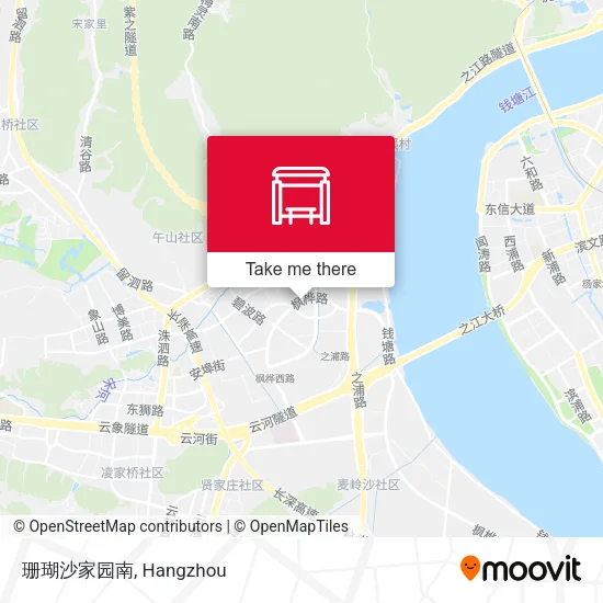 珊瑚沙家园南 map