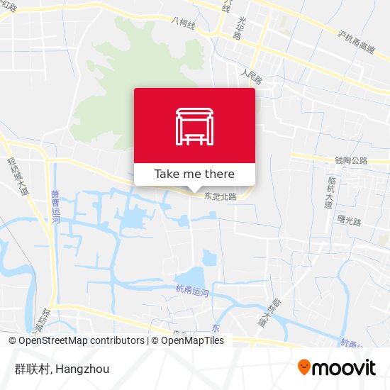 群联村 map