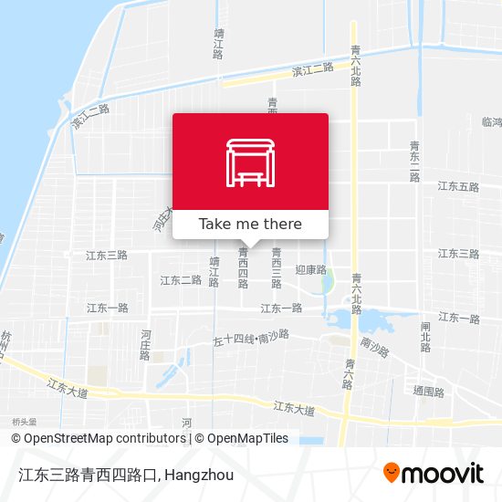 江东三路青西四路口 map