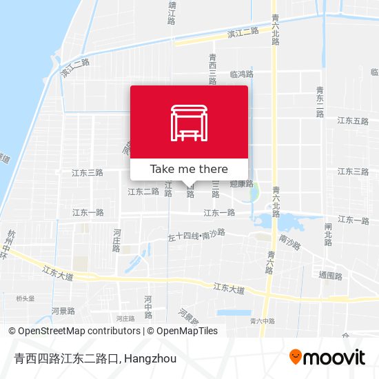 青西四路江东二路口 map