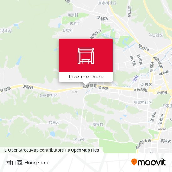 村口西 map