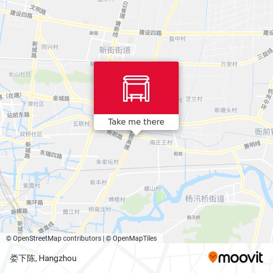 娄下陈 map