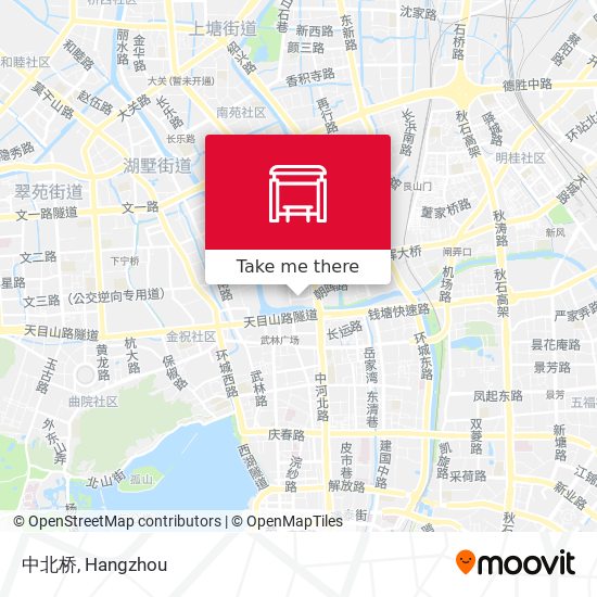 中北桥 map