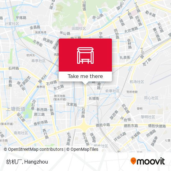 纺机厂 map