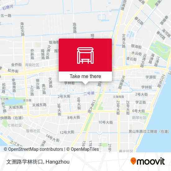 文溯路学林街口 map