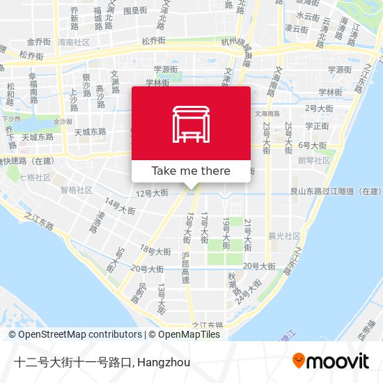 十二号大街十一号路口 map