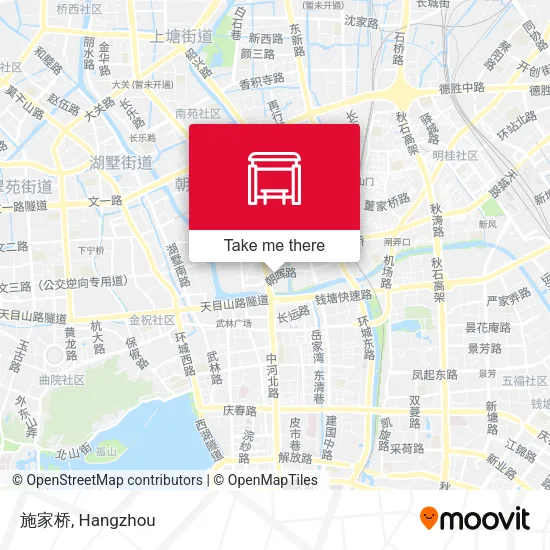 施家桥 map
